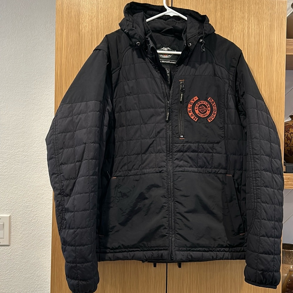 Men’s Harley Davidson xl nylon jacket/vest